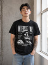 Interstellar Astronaut T-Shirt Directed By Christopher Nolan Shirt Interstellar Movie Tee - Black - WorldWideShirt