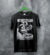 Interstellar Black Hole T-Shirt Christopher Nolan Astronaut Shirt Space Interstellar Tee - Black - WorldWideShirt