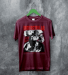 Interstellar Space T-Shirt Christopher Nolan Interstellar Shirt Sci-fi Movie Tee - Red Maroon - WorldWideShirt
