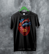 Jack Off Jill 25th Anniv T-Shirt Studio Jack Off Jill Shirt Album Artsy Tee - Black - WorldWideShirt