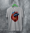 Jack Off Jill 25th Anniv T-Shirt Studio Jack Off Jill Shirt Album Artsy Tee - Sport Grey - WorldWideShirt