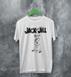 Jack Off Jill Devil Goth T-Shirt Gothic Lolita Jack Off Jill Shirt Oni Artsy Tee - White - WorldWideShirt