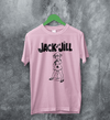Jack Off Jill Devil Goth T-Shirt Gothic Lolita Jack Off Jill Shirt Oni Artsy Tee - Light Pink - WorldWideShirt