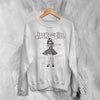Jack Off Jill Goth Lolita Sweatshirt Gothic Bad Girl Jack Off Jill Shirt Babe Artsy Crewneck - White - WorldWideShirt