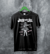 Jack Off Jill Goth Lolita T-Shirt Gothic Bad Girl Jack Off Jill Shirt Babe Artsy Tee - Black - WorldWideShirt