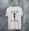 Jack Off Jill Grrrl T-Shirt Daddys Little Cannibal Jack Off Jill Shirt Goth Artsy Tee - White - WorldWideShirt