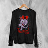 Jack Off Jill Sweatshirt Goth Pink Grrrl Jack Off Jill Shirt Artsy Rock Crewneck - Black - WorldWideShirt