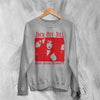 Jack Off Jill Sweatshirt Humid Teenage Mediocrity Jack Off Jill Shirt Album Artsy Crewneck - Sport Grey - WorldWideShirt
