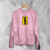 Jamiroquai Logo Sweatshirt Vintage Buffalo Man Sweater Acid Jazz Band - WorldWideShirt