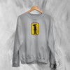 Jamiroquai Logo Sweatshirt Vintage Buffalo Man Sweater Acid Jazz Band - WorldWideShirt