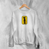 Jamiroquai Logo Sweatshirt Vintage Buffalo Man Sweater Acid Jazz Band - WorldWideShirt