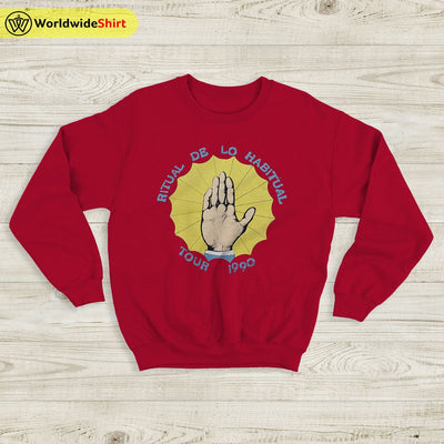 Jane's Addiction Ritual De Lo Habitual 1990 Tour Sweatshirt Jane's Addiction Shirt - WorldWideShirt