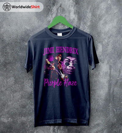 Jimi Hendrix Purple Haze T Shirt Jimi Hendrix Shirt Music Shirt - WorldWideShirt