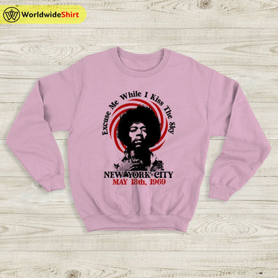 Jimi Hendrix US Tour 1969 Sweatshirt Jimi Hendrix Shirt Music Shirt - WorldWideShirt