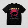 Jimothy Seattle T-Shirt Jimothy The Raccoon Shirt Cool Wild Animals Tee - Black - WorldWideShirt