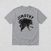 Jimothy T-Shirt Wild Raccoon Lover Shirt Love Jimothy Animals Seattle Tee - Sport Grey - WorldWideShirt