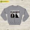 Johnny Cash Sweatshirt Vintage Mugshot Sweater Johnny Cash Shirt - WorldWideShirt