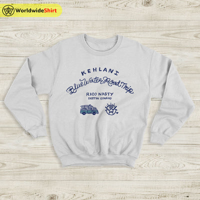 Kehlani Blue Water Road 2022 Tour Sweatshirt Kehlani Shirt Music Shirt - WorldWideShirt