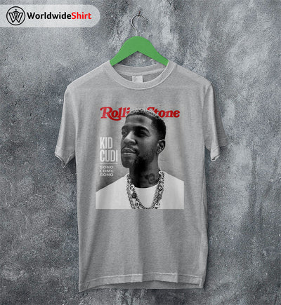 Kid Cudi Rolling Stone Poster T Shirt Kid Cudi Shirt Rapper Shirt - WorldWideShirt