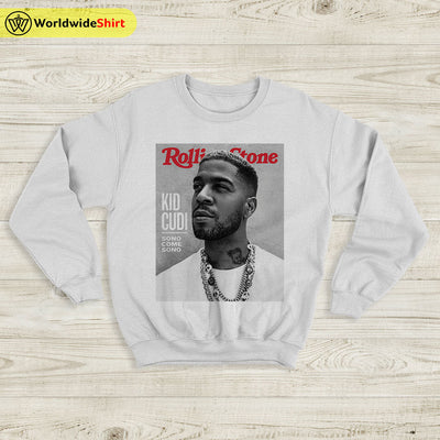 Kid Cudi Rolling Stone Sweatshirt Kid Cudi Shirt Rapper Shirt - WorldWideShirt