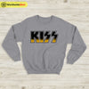 Kiss Band Logo Sweatshirt Kiss Band Shirt Music Shirt - WorldWideShirt