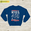 Kiss Band Vintage Tour 90's Sweatshirt Kiss Band Shirt Music Shirt - WorldWideShirt
