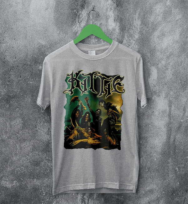 Kittie Band T-Shirt Heavy Metal Kittie Shirt Metalcore Music Girl Band Tee - Sport Grey - WorldWideShirt
