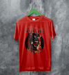 Kittie Female Band T-Shirt Metalcore Girl Kittie Band Shirt Heavy Metal Music Tee - Red - WorldWideShirt
