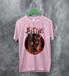 Kittie Female Band T-Shirt Metalcore Girl Kittie Band Shirt Heavy Metal Music Tee - Light Pink - WorldWideShirt