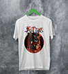 Kittie Female Band T-Shirt Metalcore Girl Kittie Band Shirt Heavy Metal Music Tee - White - WorldWideShirt