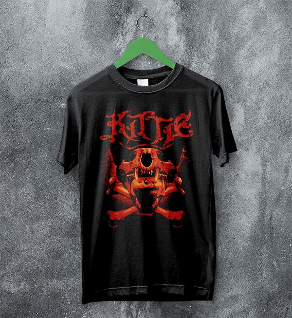 Kittie Oracle Fire T-Shirt Alum Kittie Band Shirt Heavy Metalcore Concert Tee - Black - WorldWideShirt