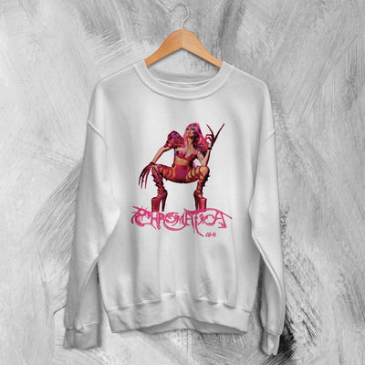 Lady Gaga Sweatshirt Chromatica Gaga Tour 2022 Sweater Music Merch - WorldWideShirt