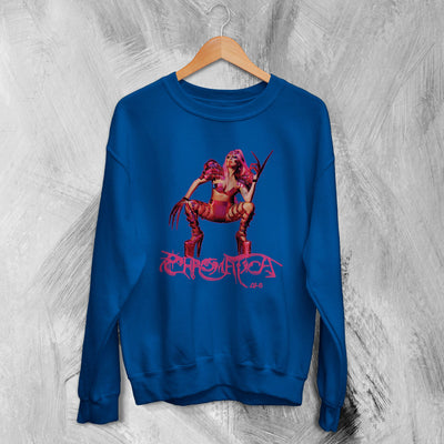 Lady Gaga Sweatshirt Chromatica Gaga Tour 2022 Sweater Music Merch - WorldWideShirt