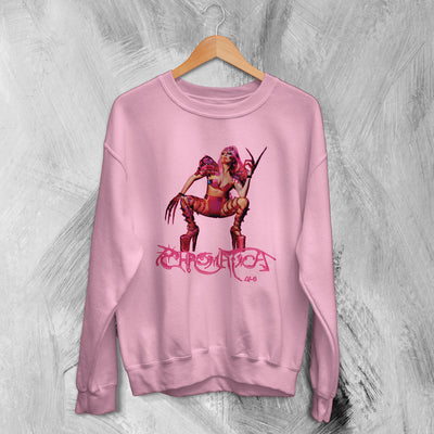 Lady Gaga Sweatshirt Chromatica Gaga Tour 2022 Sweater Music Merch - WorldWideShirt