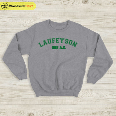 Laufeyson 965 A.D. Sweatshirt Loki Shirt The Avengers Shirt - WorldWideShirt