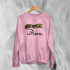 Le Tigre Sweatshirt Vintage Album Tigre Sweater Electroclash Band Merch - WorldWideShirt