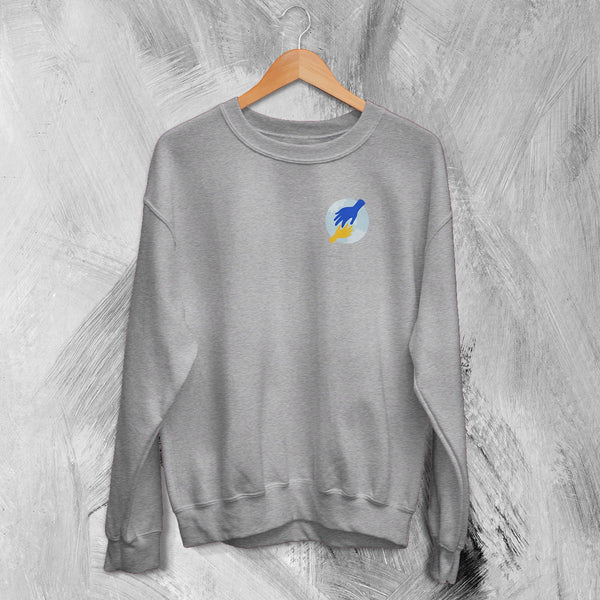 Let's Shake Hands Sweatshirt World Down Syndrome Day Shirt - Sport Grey - WorldWideShirt