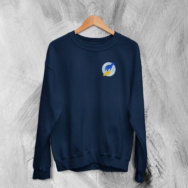 Let's Shake Hands Sweatshirt World Down Syndrome Day Shirt - Navy Blue - WorldWideShirt
