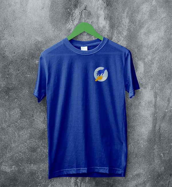 Let's Shake Hands T-shirt World Down Syndrome Day Shirt - Royal Blue - WorldWideShirt