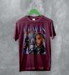 Lewis Hamilton T-Shirt Bootleg F1 Shirt MBE Sport FREng British Racing Merch - Red Maroon - WorldWideShirt