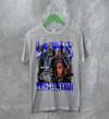 Lewis Hamilton T-Shirt MBE Bootleg F1 Shirt FREng British Racing Driver Merch - Sport Grey - WorldWideShirt