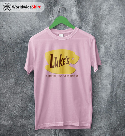 Luke's Diner T-Shirt Stars Hollow Connecticut Shirt Gilmore Girls Shirt - WorldWideShirt