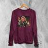 Mean Girls Cool Mom Sweatshirt Funny Mean Girls Shirt MOM Comedy Movie Crewneck - Red Maroon - WorldWideShirt