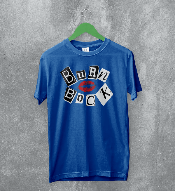Mean Girls Geek T-Shirt Nerd Mean Girls Shirt Movie Burn Book Lover Tee - Royal Blue - WorldWideShirt