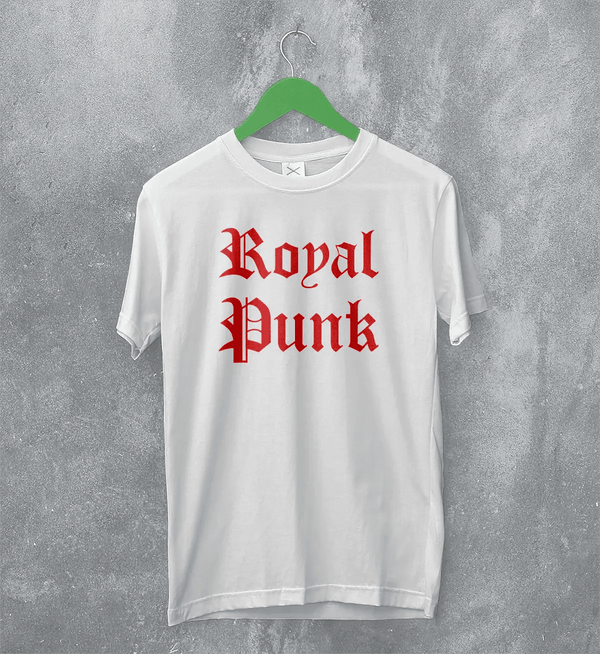 Mean Girls Royal Punk T-Shirt Movie Mean Girls Shirt Romcom Tee - White - WorldWideShirt
