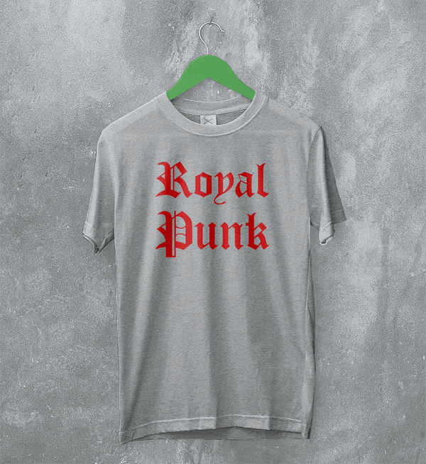 Mean Girls Royal Punk T-Shirt Movie Mean Girls Shirt Romcom Tee - Sport Grey - WorldWideShirt