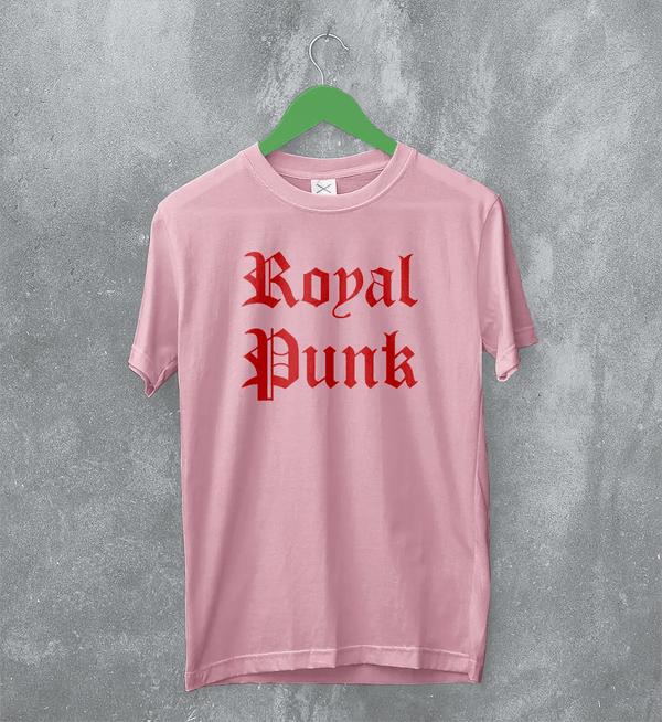 Mean Girls Royal Punk T-Shirt Movie Mean Girls Shirt Romcom Tee - Light Pink - WorldWideShirt