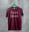Mean Girls Royal Punk T-Shirt Movie Mean Girls Shirt Romcom Tee - Red Maroon - WorldWideShirt