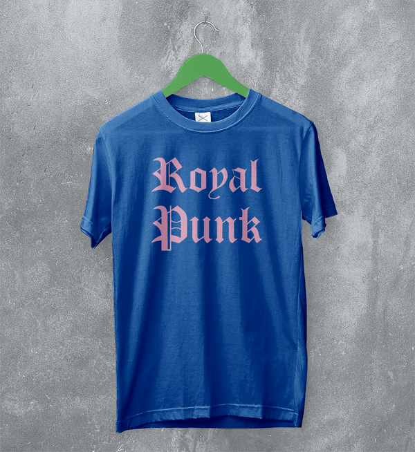Mean Girls Royal Punk T-Shirt Movie Mean Girls Shirt Romcom Tee - Royal Blue - WorldWideShirt