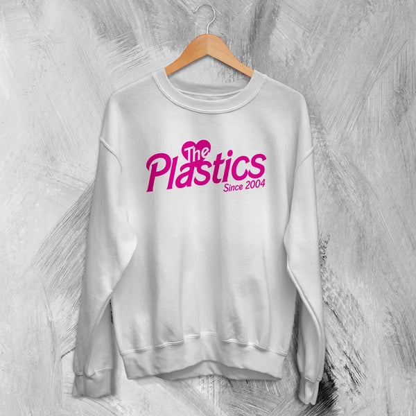 Mean Girls Since 2004 Sweatshirt The Plastics Shirt Mean Girls Tee Movie Merch - White - WorldWideShirt